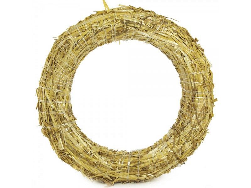 Slamový veniec priemer 30/5cm