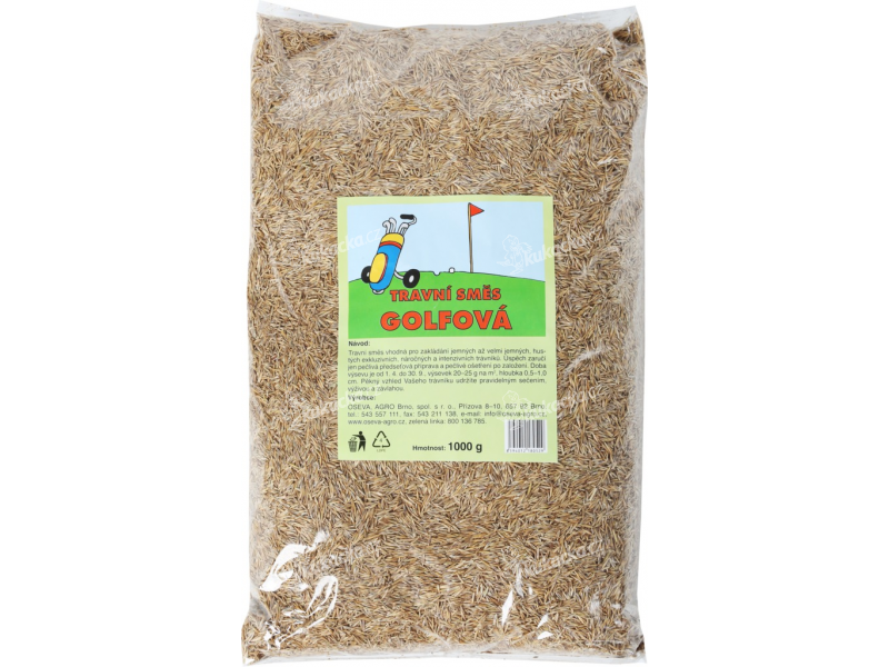 Trávna zmes Golfová 1,0 KG
