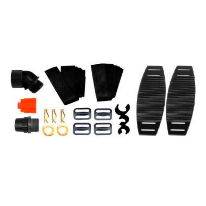 Traky s tryskami na Miura postrekovač