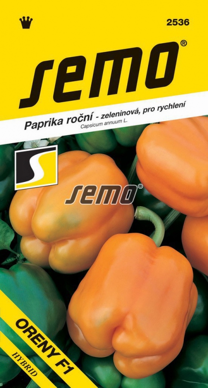 Semo Paprika ročná ´Oreny F1´