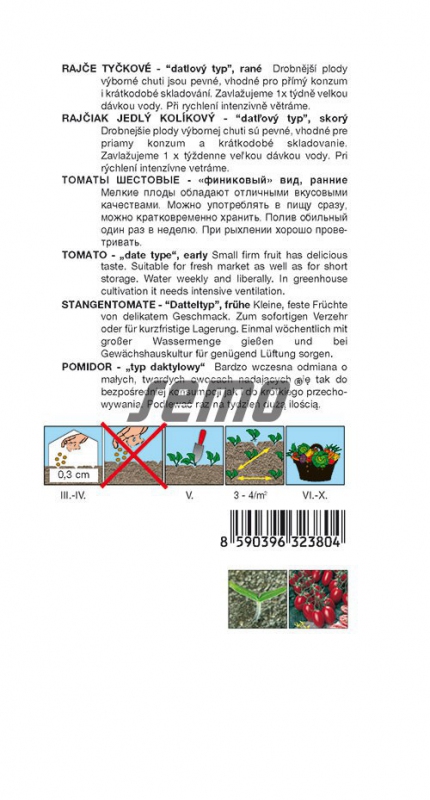 Semo Rajčiak kolíkový ´Pollicino F1´