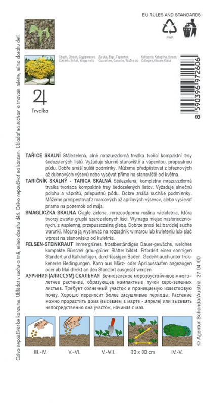 Semo Tarica skalná ´Gold Cloud´