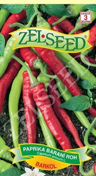 Zelseed Paprika baraní roh štiplavá ´Barkol´