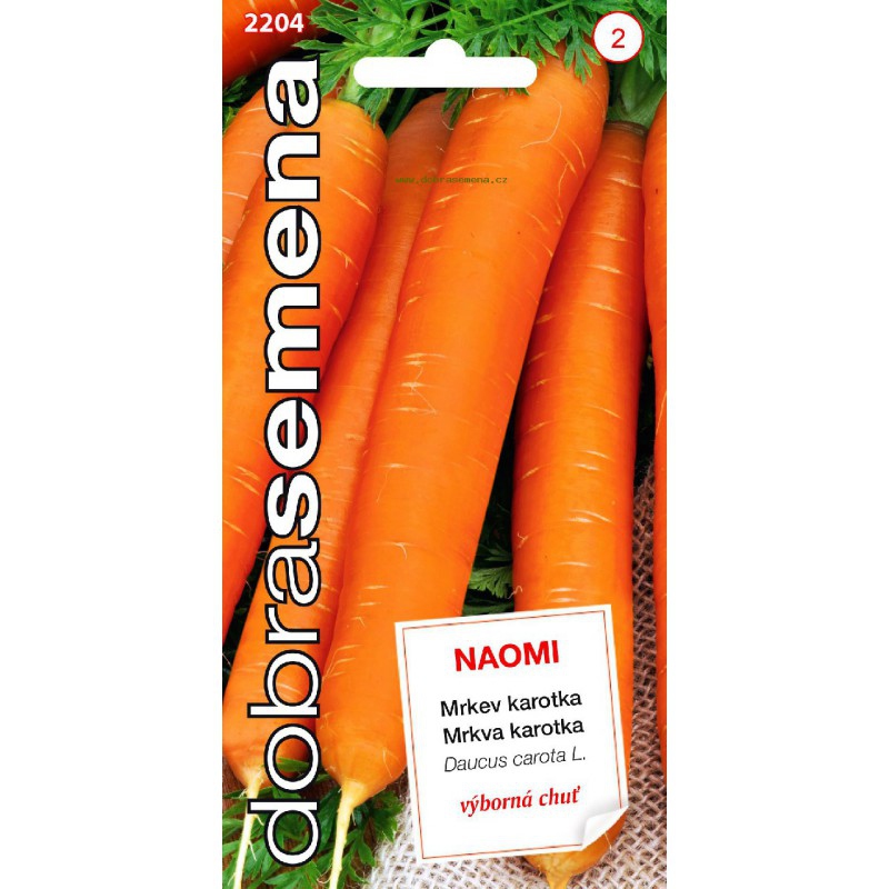 Dobrá semena Mrkva obyčajná ´Naomi´