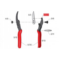 FELCO 5/5B Nit na ostrie