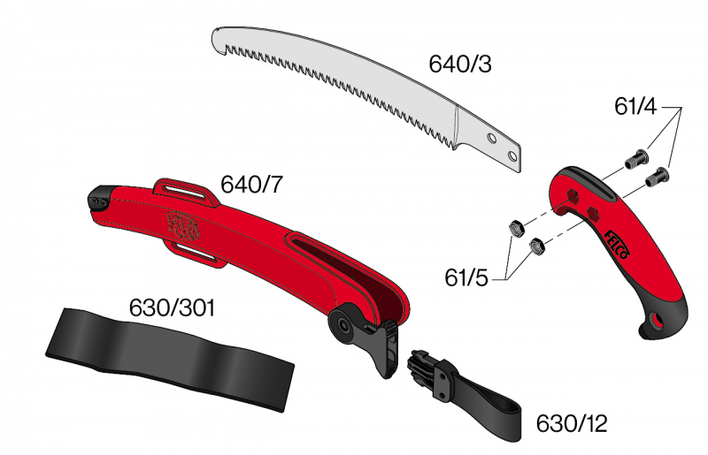 FELCO 640/3 (Felco 640) náhradný plát