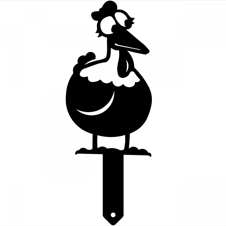 Záhradný zápich – kohút 30cm