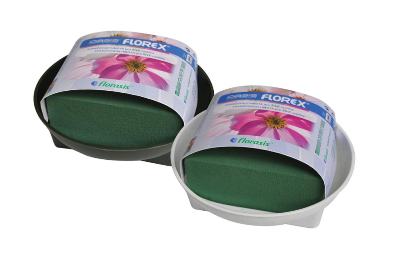 OASIS®  Miska s hmotou - zelená, Ø 15,5 cm