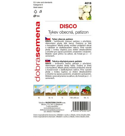 Dobrá semena Patizon ´Disco´
