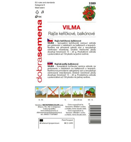 Dobrá semena Rajčiak balkonový ´Vilma´