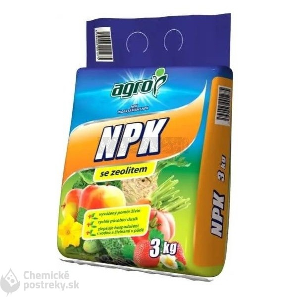 AGRO NPK 11 - 7 - 7 so zeolitom 3kg