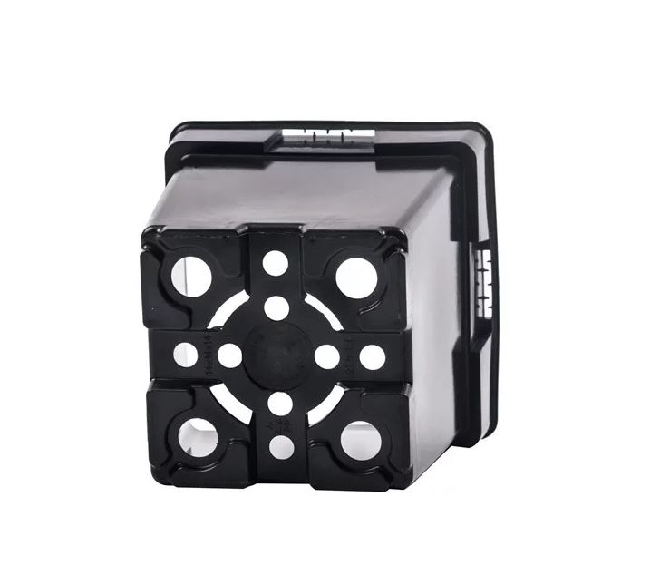 Kvetináč plastový štvorcový 2l, 14 x 14 cm