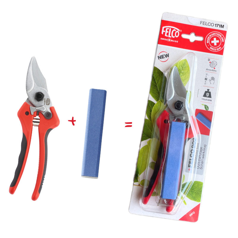 FELCO 171M Nožnice + FELCO 902 brúska