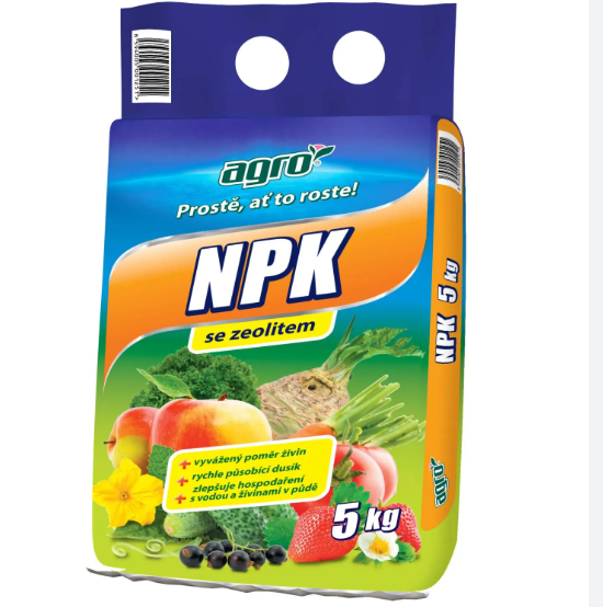 AGRO NPK 11 - 7 - 7 so zeolitom 5kg