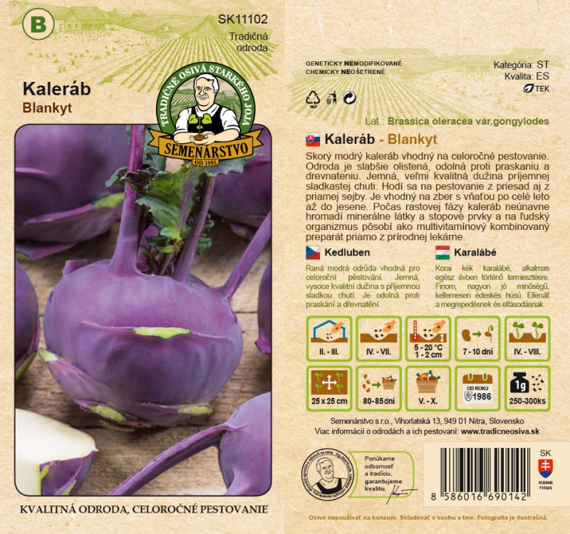 Semenárstvo Kaleráb ´Blankyt´