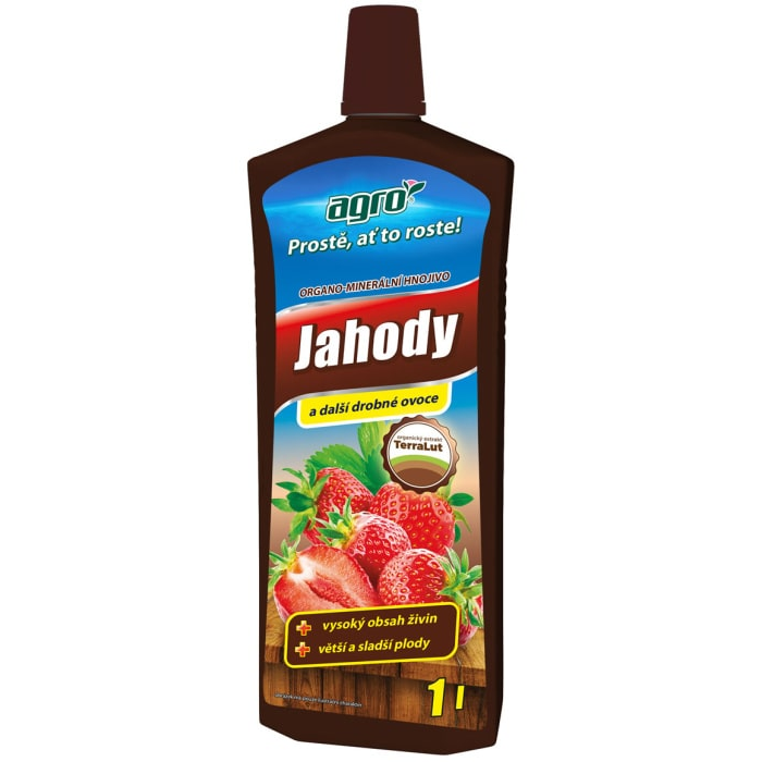 Agro org.-min. kvapalné hnojivo na jahody 1l