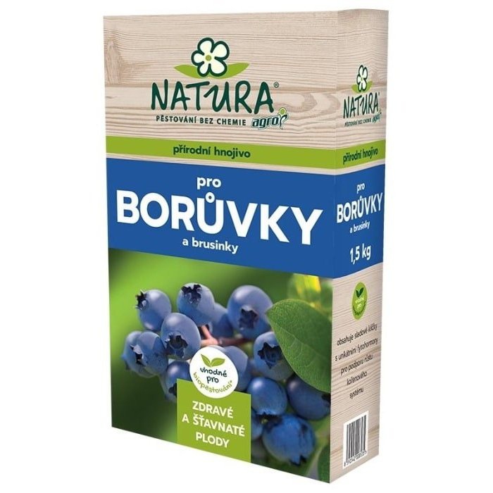 NATURA Organické Hnojivo na čučoriedky, brusnice 1,5kg