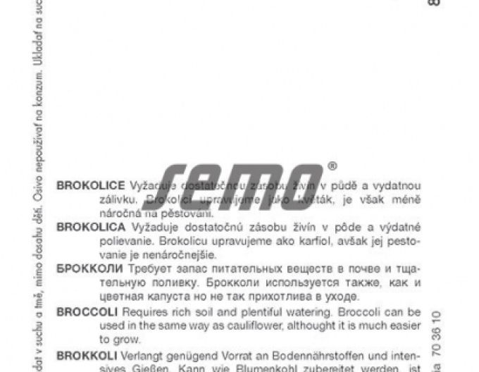 Semo Brokolica ´Steel F1´