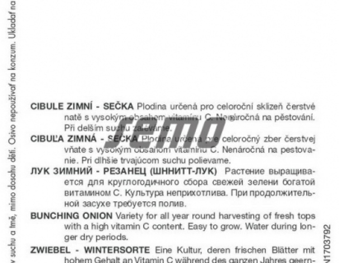 Semo Cibuľa kuchynská zimná ´Kaj´