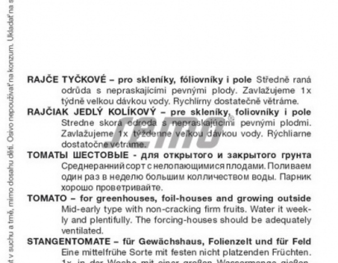 Semo Rajčiak kolíkový ´Brunito F1´