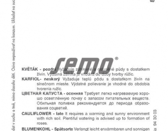 Semo Karfiol ´Snow Lady´