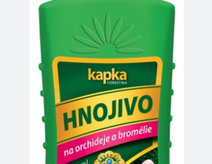 Kapka Hnojivo na orchideje a bromélie 0,2l