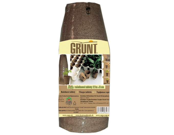Grunt - Rašelinové zakoreňovače 12ks priemer 8cm