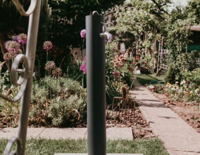 Stĺpik na vodu Royal - antracit