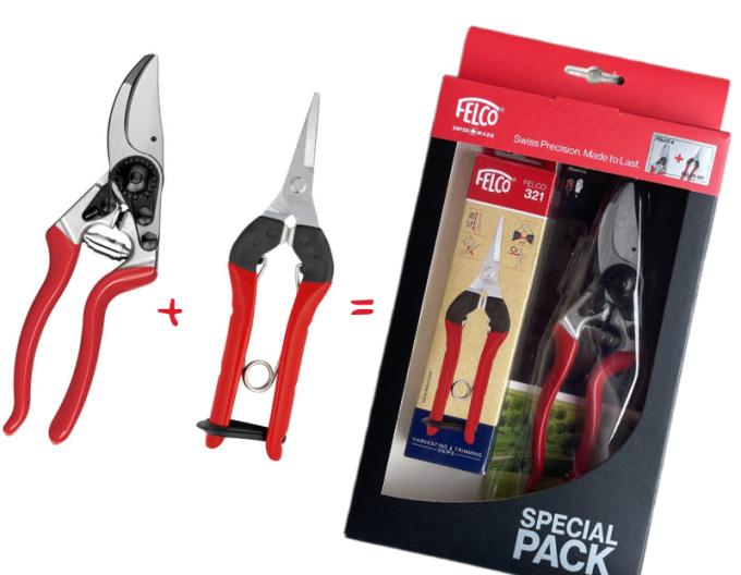 FELCO 8 Nožnice + FELCO 321 zberové nožnice