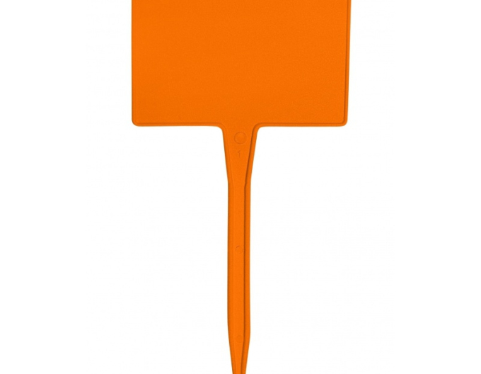 Menovka na rastliny oranžová 1ks 15cm